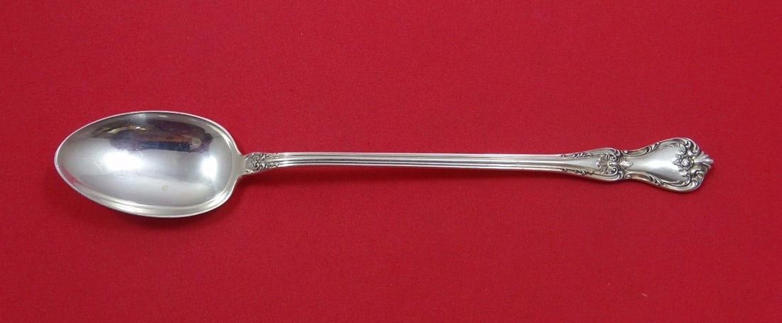 Lunt Memory Lane Sterling Silver Iced Tea Spoon 7 3/8" (1 of 1)