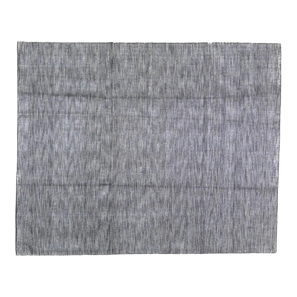 Hand-Knotted Wool Area Rug Modern Indian Design 8x10 Gray: Hand-Knotted Wool Area Rug Modern Indian Design 8x10 Gray This hand-knotted wool rug showcases traditional craftsmanship with a modern design, offering a versatile and elegant foundation for any inter