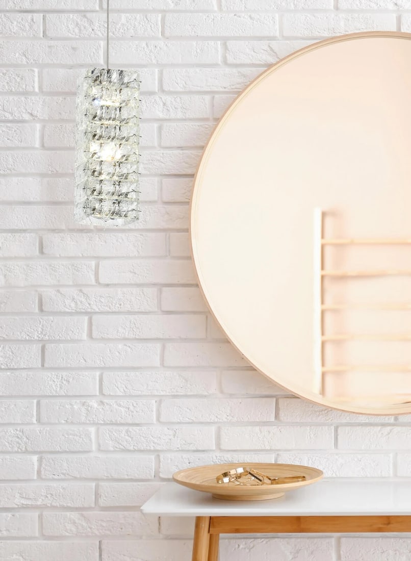 Aston Chrome LED Crystal Pendant Light 1-Light Adjustable Height: Aston Chrome LED Crystal Pendant Light 1-Light Adjustable Height This modern crystal pendant chandelier features a chrome-plated finish and a multi-sided, clear crystal shade, providing a distinctive 