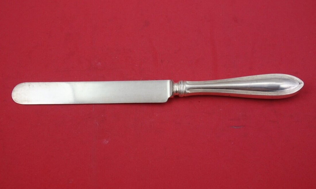 Frank Smith Pilgrim Sterling Silver Dinner Knife Blunt 9 3/4" (1 of 2)