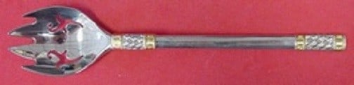 Wallace Sterling Silver Aegean Weave Gold Ramekin Fork 6.5" Custom (1 of 1)