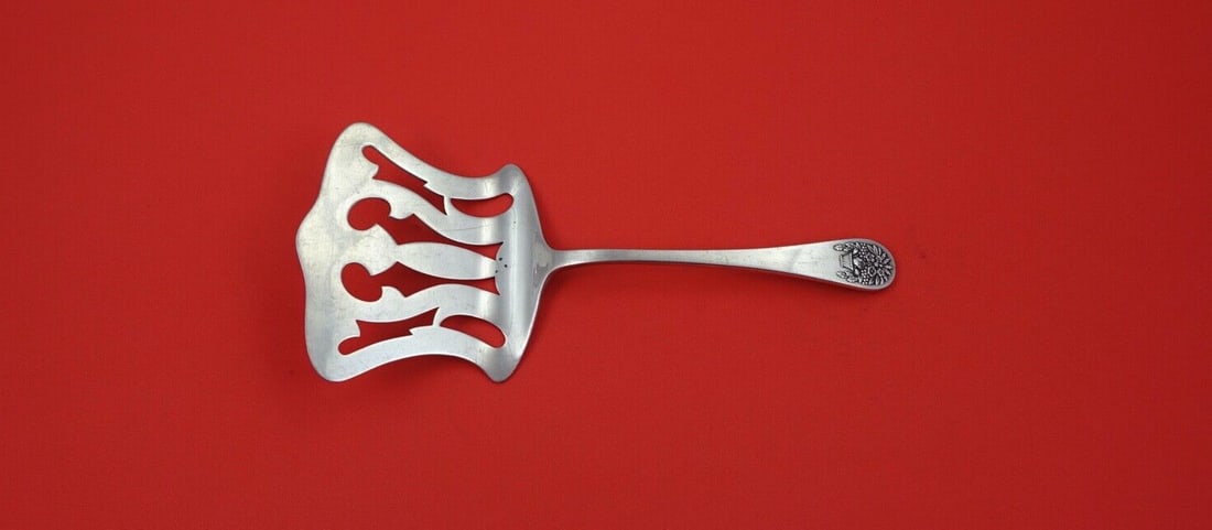 Tuttle Sterling Silver 7 inch Tomato Server Basket of Flowers (1 of 2)