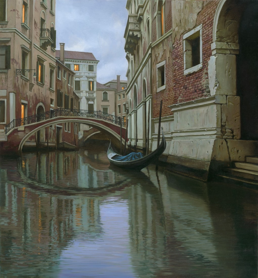 Alexei Butirskiy Lover's Await Signed Limited Edition Giclee Canvas Print (1 of 1)