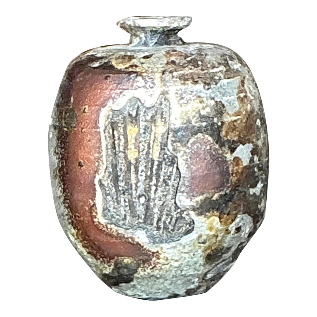 Vintage Boho Pottery Vase Gray 3" Handcrafted Accent: Vintage Boho Pottery Vase Gray 3" Handcrafted Accent Enhance your home decor with this delightful vintage Boho studio pottery vase. Compact yet eye-catching, it features earthy gray tones and a handcr