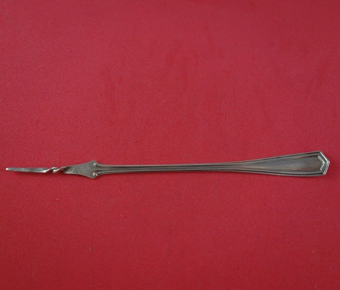 International Brandon Sterling Silver Twisted Butter Pick 5 7/8" (1 of 2)