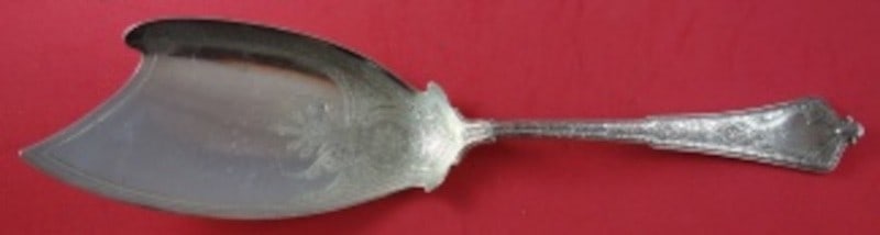 Tiffany Co Persian Sterling Silver Ice Cream Server 11 1/4 Brite Cut Blade: Tiffany Co Persian Sterling Silver Ice Cream Server 11 1/4 Brite Cut Blade Tiffany & Co. Persian sterling silver ice cream server with a brite-cut blade. It is not monogrammed and is in excellent pre-