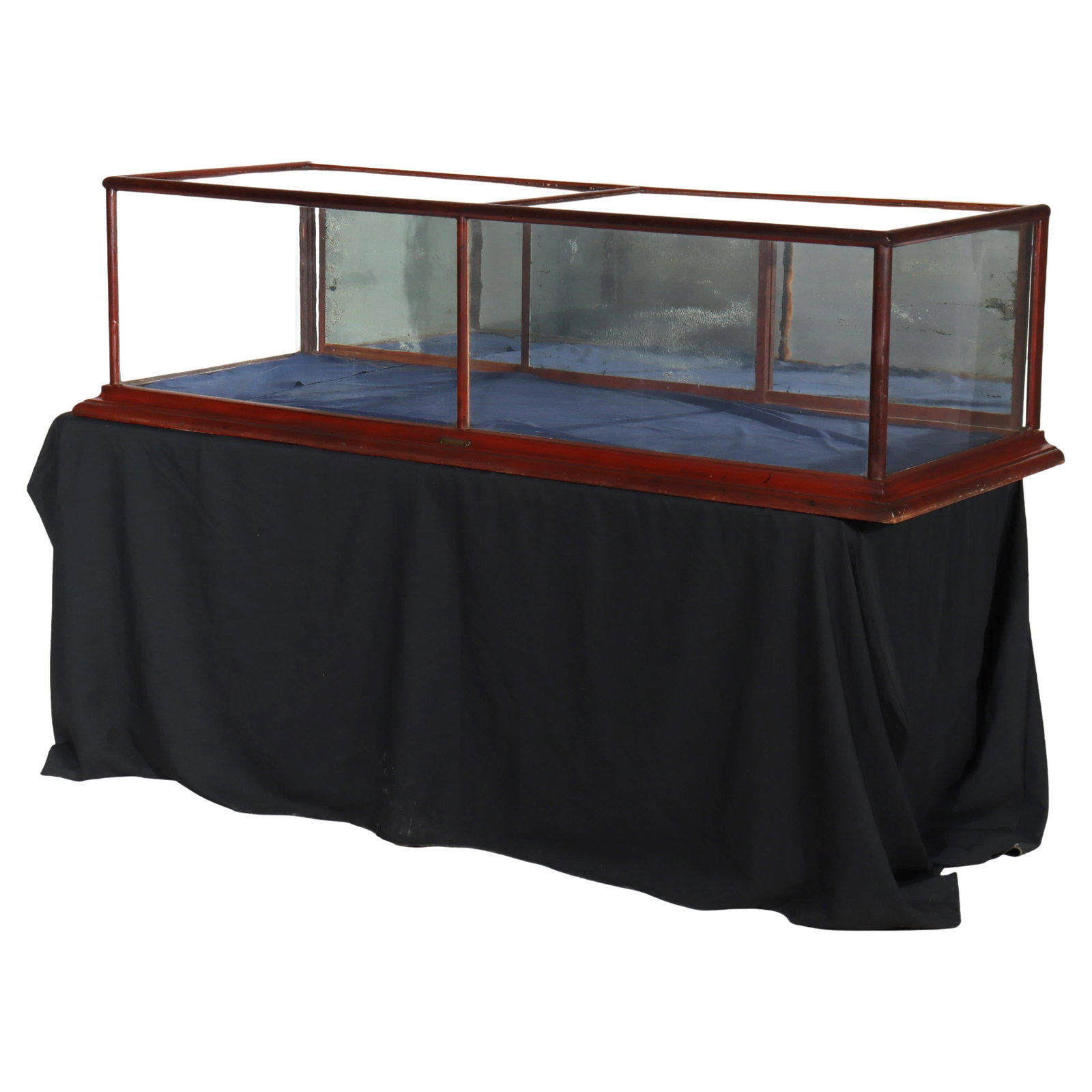 Walnut Glass Display Case by Chas Bodach Early 1900s Country Store Fixture (1 of 18)