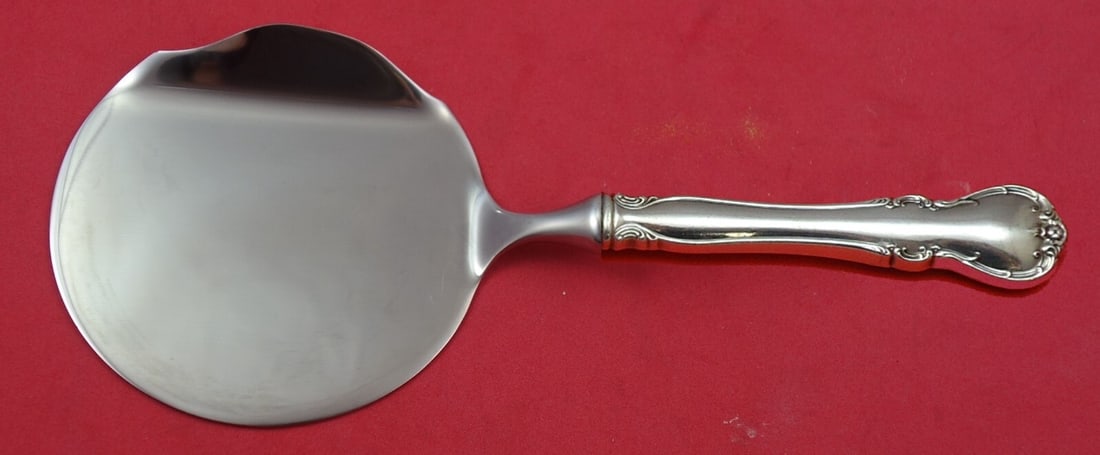 Towle French Provincial Sterling Silver 8 inch Cranberry Server: Towle French Provincial Sterling Silver 8 inch Cranberry Server This exquisite French Provincial cranberry server, custom made by Towle, is crafted from sterling silver with a hollow handle and a roun