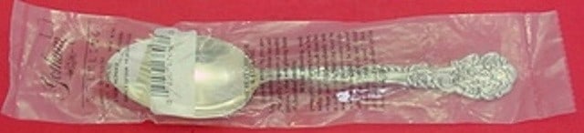 Gorham Versailles Sterling Silver Serving Spoon 8.5 In New: Gorham Versailles Sterling Silver Serving Spoon 8.5 In New This exquisite serving spoon is from the Versailles pattern by Gorham, crafted in fine sterling silver. Measuring 8 1/2 inches, it features a