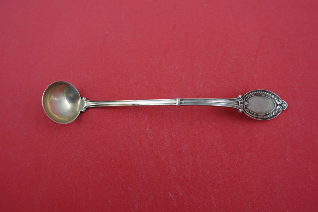 Wendt Diana Sterling Silver Mustard Ladle 5 Inch (1 of 2)
