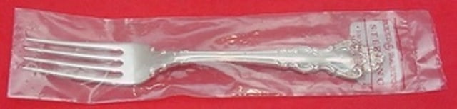 Reed and Barton Spanish Baroque sterling silver dinner fork 7 7/8" (1 of 2)