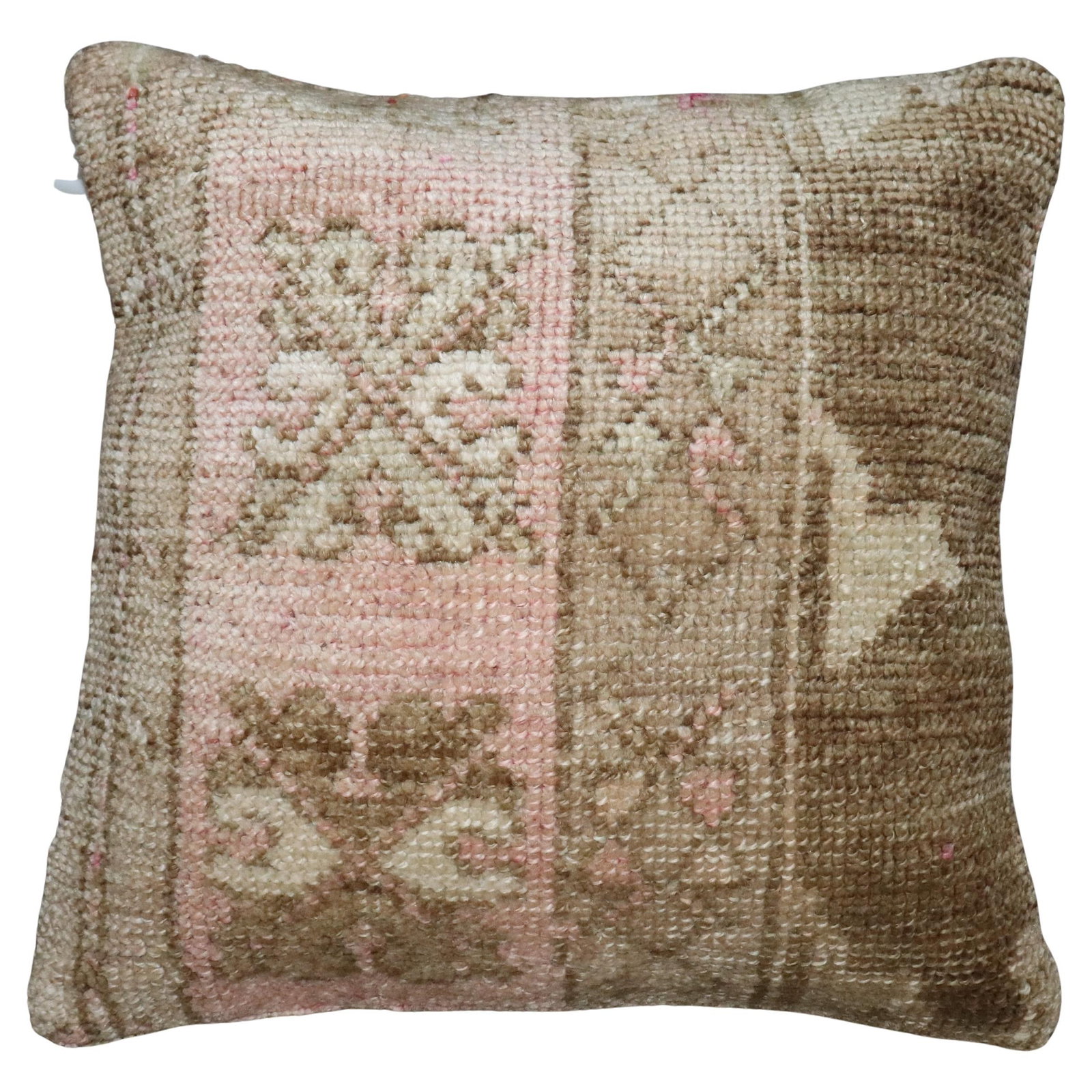 Zabihi Mid-20th Century Vintage Turkish Rug Pillow 16x16 (1 of 4)