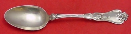 Whiting Violet Sterling Silver Place Soup Spoon 6 7/8" Heirloom: Whiting Violet Sterling Silver Place Soup Spoon 6 7/8" Heirloom This exquisite Violet by Whiting sterling silver place soup spoon measures 6 7/8" and showcases the timeless Violet pattern. Crafted fro