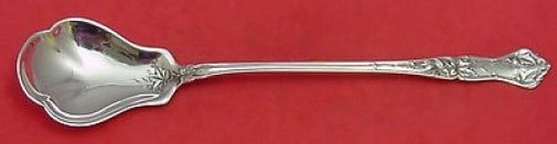 International Edgewood Sterling Silver Serving Lettuce Spoon 8 1/2 In (1 of 1)
