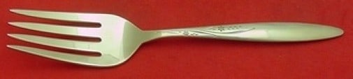Easterling Helene Sterling Silver Cold Meat Fork 8.25 Inch Serving Flatware: Easterling Helene Sterling Silver Cold Meat Fork 8.25 Inch Serving Flatware This elegant Helene pattern serving fork by Easterling is crafted from high-quality sterling silver. Measuring 8 1/4 inches,
