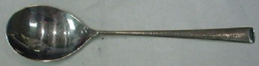 Wallace Royal Satin sterling silver sugar spoon 6 3/8" (1 of 1)