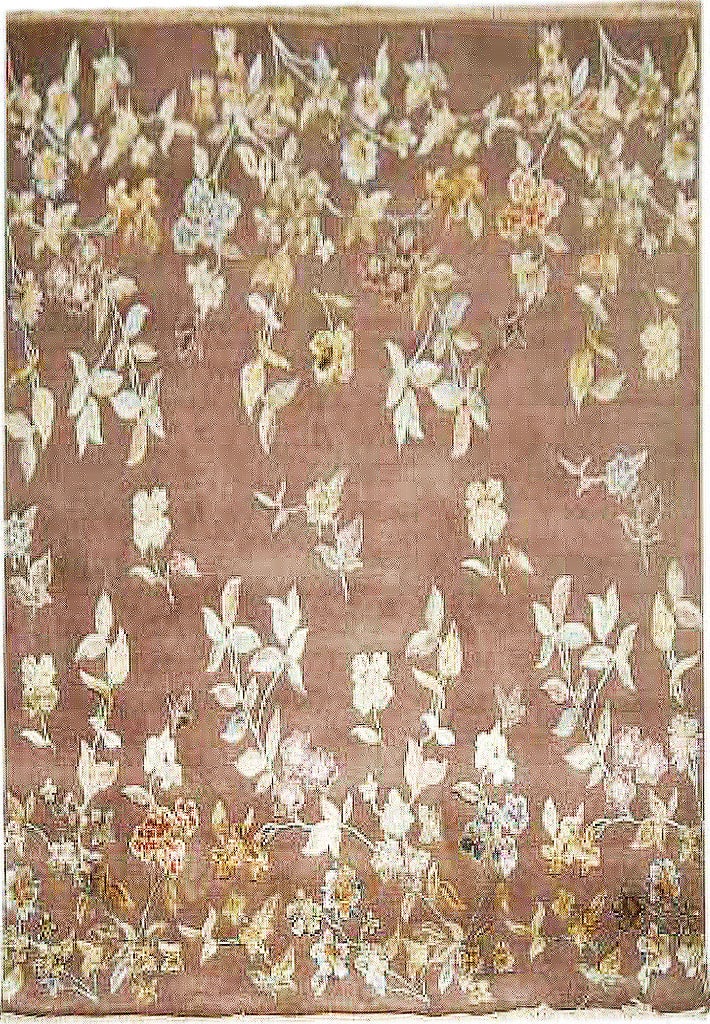 Handmade 6' x 6' 2" Saddle Brown Jaipour 44479 Rug (1 of 3)