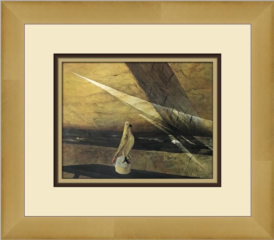 Andrew Wyeth The Cloisters Framed Print 1972 Impressionism Art (1 of 2)