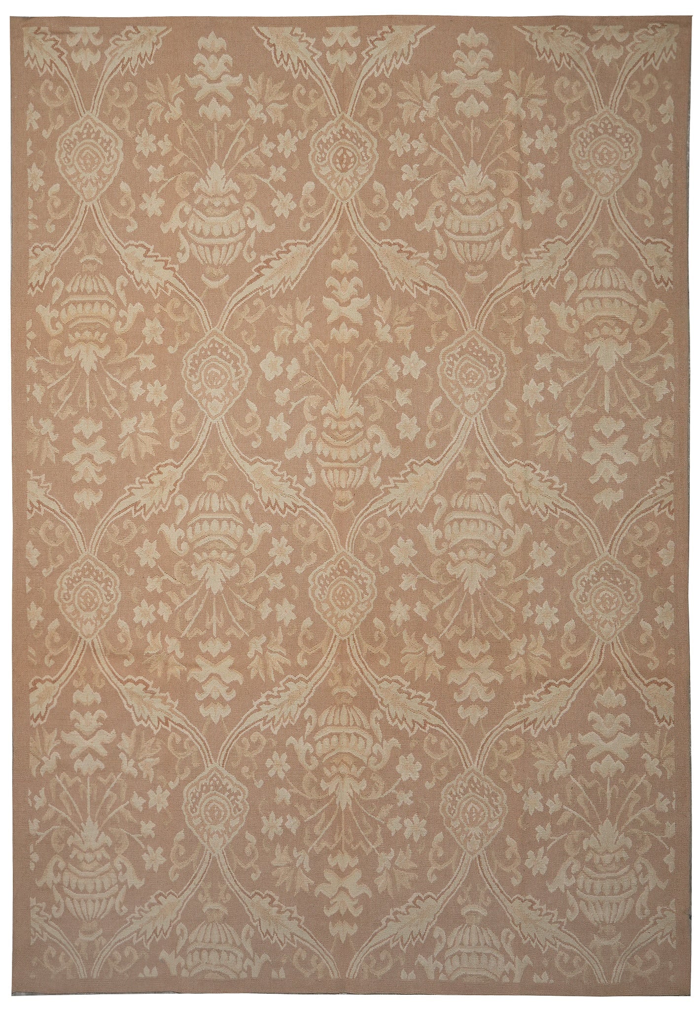 Handmade Lauren Flat Weave Rug 9 x 13 French: Handmade Lauren Flat Weave Rug 9 x 13 French Free continental US Shipping This 9 x 13 handmade Lauren rug features a flat weave design inspired by French aesthetics. Crafted with attention to detail, 