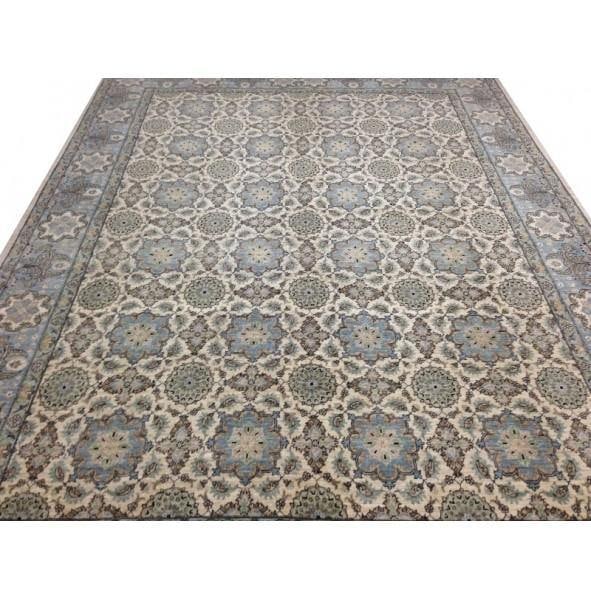 Elegant 9.0 x 12.3 Chobi Peshawar Rug 10/10 Knot Count: Elegant 9.0 x 12.3 Chobi Peshawar Rug 10/10 Knot Count Free continental US Shipping Discover the exquisite craftsmanship of this Chobi Peshawar rug, measuring 9.0 x 12.3 ft. Renowned for its high-qual