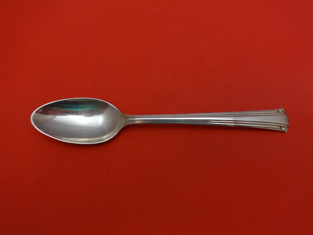Reed and Barton Cotillion Sterling Silver 6 Inch Teaspoon: Reed and Barton Cotillion Sterling Silver 6 Inch Teaspoon This exquisite 6" teaspoon from Reed and Barton features the elegant Cotillion pattern, crafted from high-quality sterling silver. This piece 