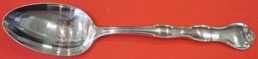 Gorham Rondo Sterling Silver Serving Spoon 8.5 Inch: Gorham Rondo Sterling Silver Serving Spoon 8.5 Inch This exquisite serving spoon is crafted by Gorham in the elegant Rondo pattern, featuring a sleek and timeless design. Made from high-quality sterli