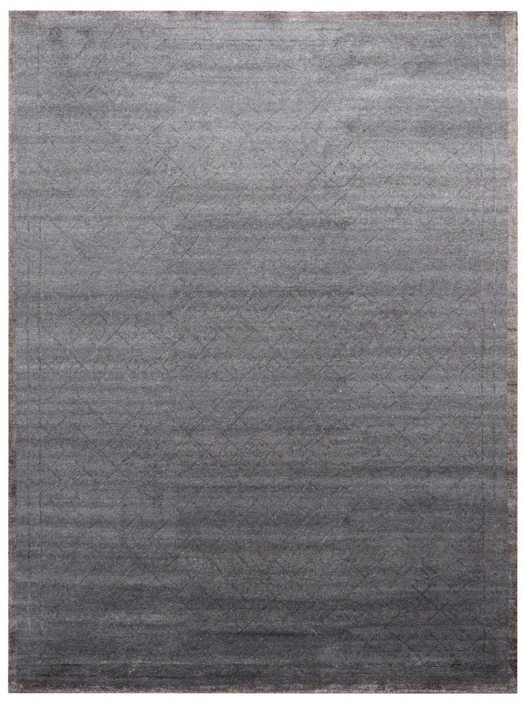 8.11 x 11.9 Handwoven Grey Modern Wool Area Rug from India: 8.11 x 11.9 Handwoven Grey Modern Wool Area Rug from India Free continental US Shipping Enhance your living space with the 8.11 x 11.9 Grey Modern Rug, a stunning contemporary addition that marries so