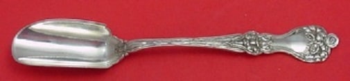 Majestic by Alvin Sterling Silver Cheese Scoop 6 3/4 inches: Majestic by Alvin Sterling Silver Cheese Scoop 6 3/4 inches This elegant cheese scoop is crafted from high-quality sterling silver and is part of the Majestic pattern by Alvin. Measuring 6 3/4 inches 