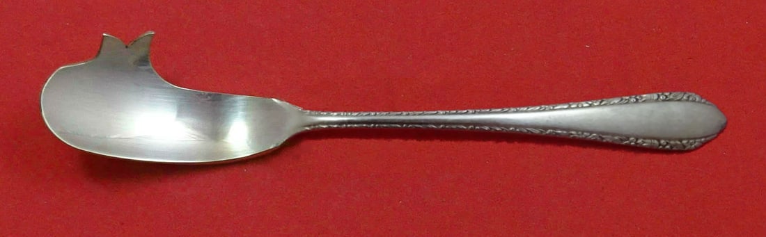 Royal Crest Wild Flower Sterling Silver Cheese Knife with Pick (1 of 1)