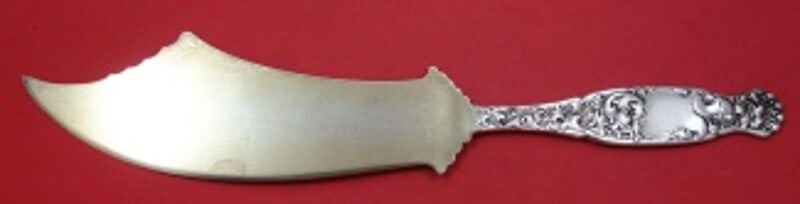 Whiting Heraldic Sterling Silver Ice Cream Slice 13 Gold Wash (1 of 2)