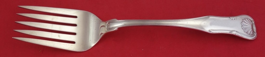 Kirk King Sterling Silver Salad Serving Fork 9.75 Inch Vintage: Kirk King Sterling Silver Salad Serving Fork 9.75 Inch Vintage This exquisite salad serving fork from the renowned King pattern by Kirk is crafted from sterling silver. Measuring 9 3/4" in length, thi