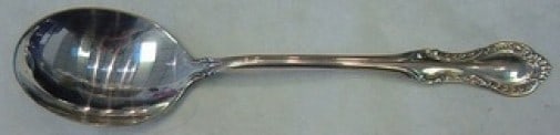 International Southern Colonial Sterling Silver Cream Soup Spoon 6 3/8" (1 of 2)
