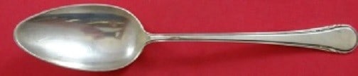 Watson Tuscany Sterling Silver Serving Spoon 8.25 inches: Watson Tuscany Sterling Silver Serving Spoon 8.25 inches Discover the elegance of the Tuscany pattern with this exquisite serving spoon by Watson. Crafted from high-quality sterling silver, this piece