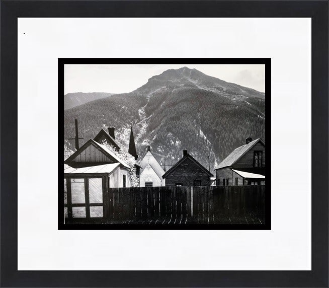 Ansel Adams Silverton Colorado Framed Print 1980 Modernism Art (1 of 1)