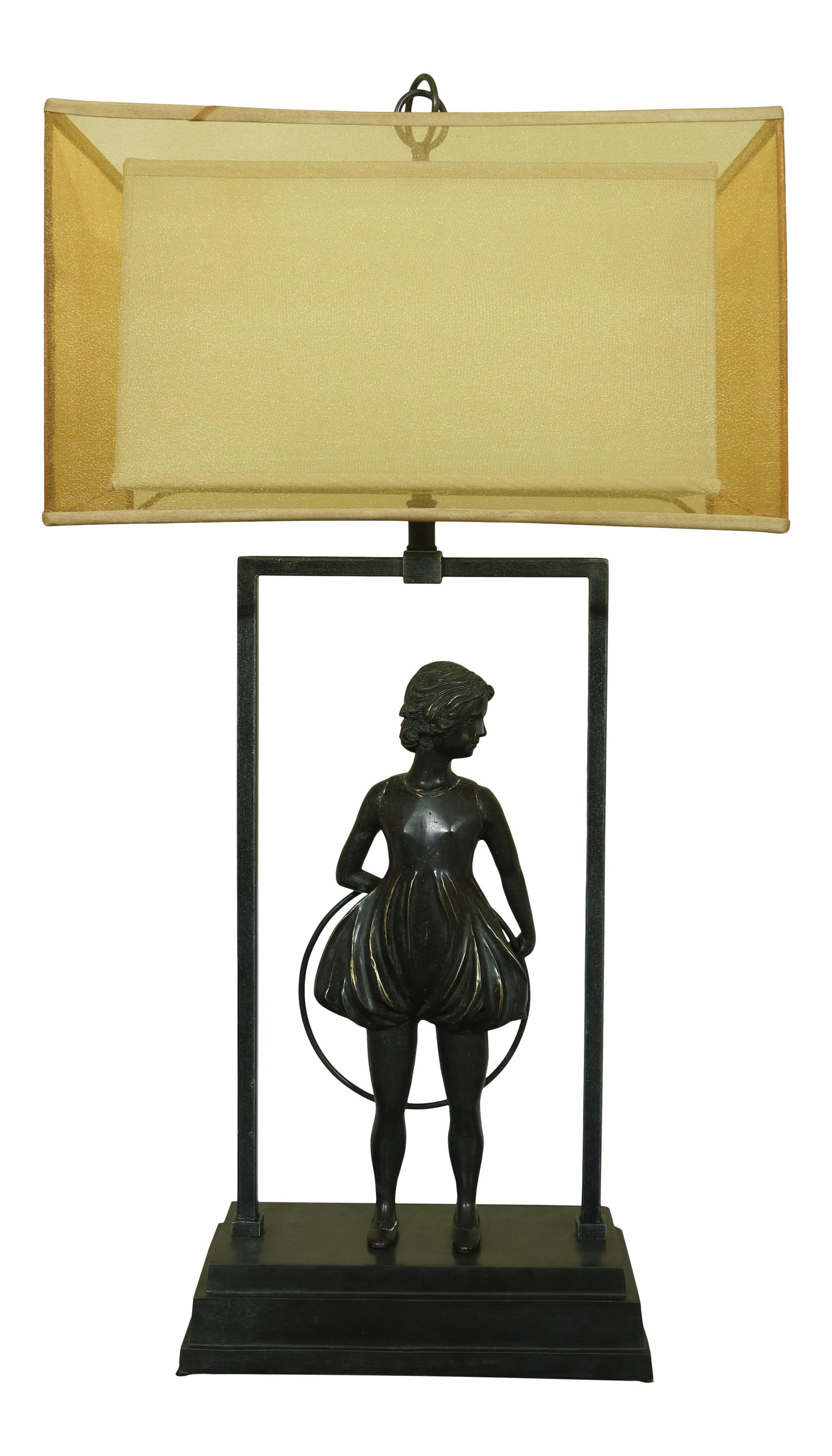 Modern Brass Ballerina Table Lamp with Gold Shade: Modern Brass Ballerina Table Lamp with Gold Shade This modern design brass ballerina table lamp showcases an impressive and elegant silhouette, making it a standout piece for any room. Crafted with qu