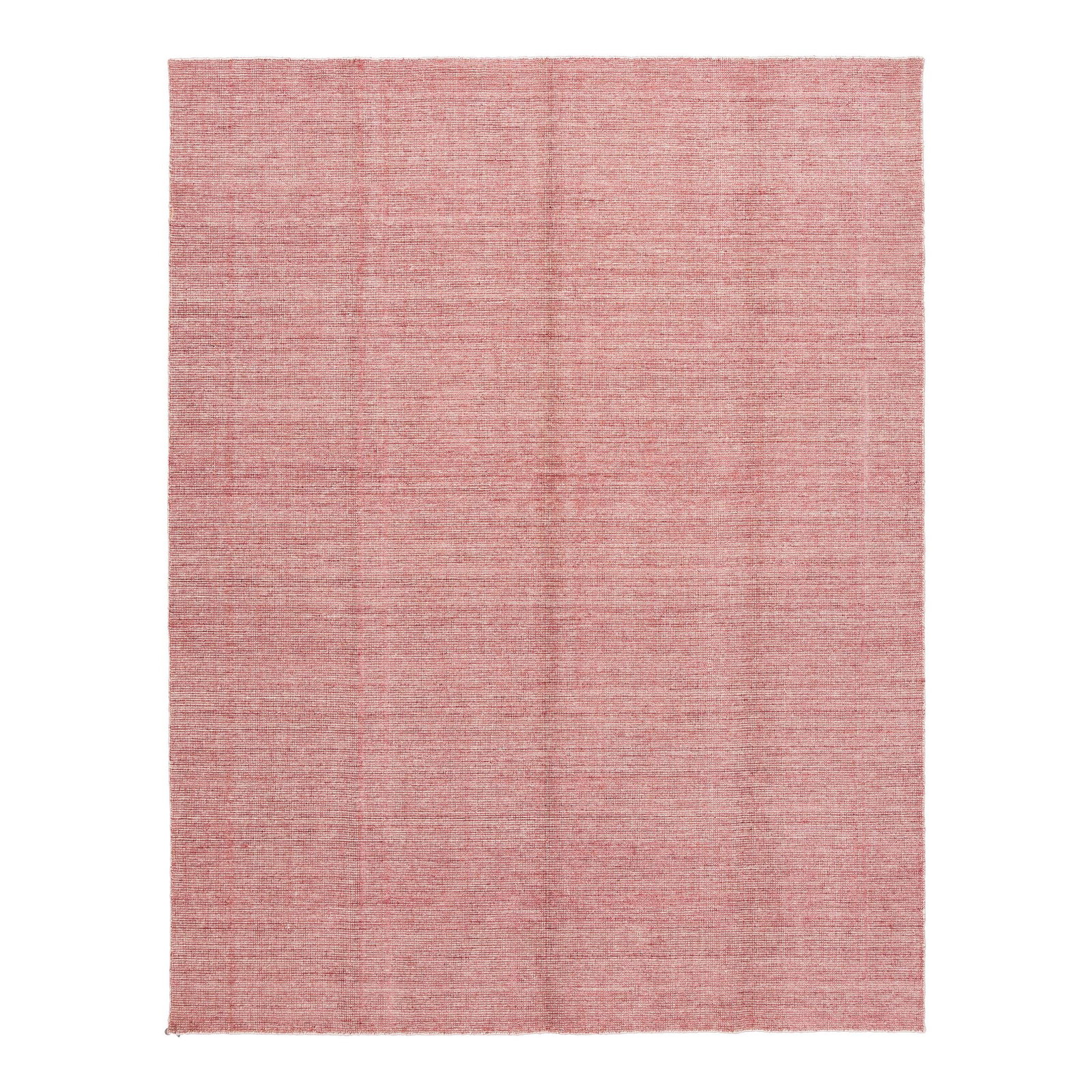Red Handmade Boho Rug Bamboo Silk Wool 9'0 x 12'0: Red Handmade Boho Rug Bamboo Silk Wool 9'0 x 12'0 Enhance your living space with this stunning handmade Indian rug, crafted from bamboo, silk, and wool. Featuring a vibrant red and ivory field, this m