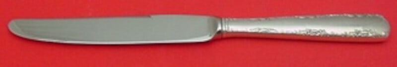Gorham Camellia Sterling Silver Junior Knife 7 3/8 Inch: Gorham Camellia Sterling Silver Junior Knife 7 3/8 Inch This exquisite junior knife from the Camellia pattern by Gorham features a sterling silver hollow handle complemented by a durable stainless ste