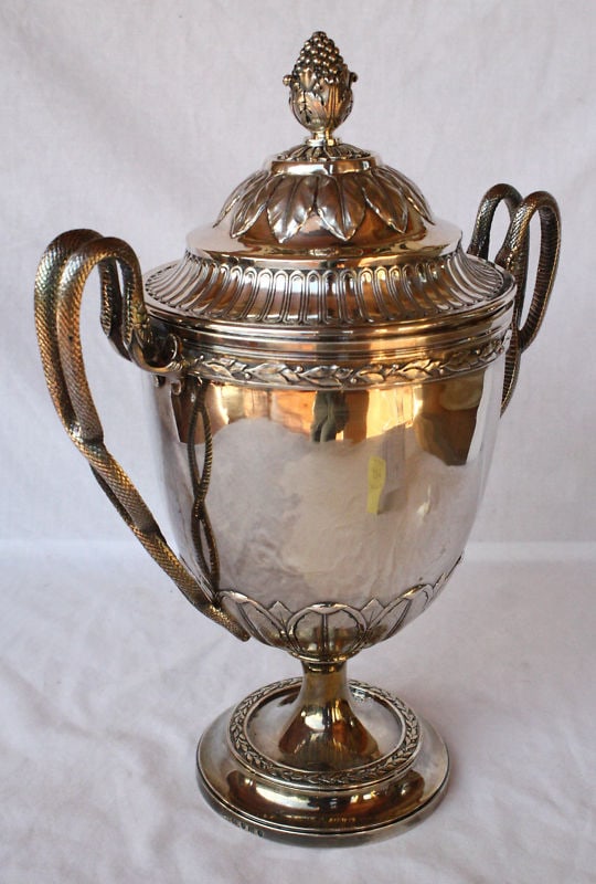 Georgian 1805 Sterling Silver Trophy Urn by John Harris (1 of 8)