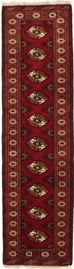 Handmade Wool Geometric Runner Rug 2'8 x 10'0 Tribal: Handmade Wool Geometric Runner Rug 2'8 x 10'0 Tribal Enhance your space with this stunning 3X10 handmade tribal geometric runner rug, perfect for adding a touch of modern elegance to any hallway, kitc