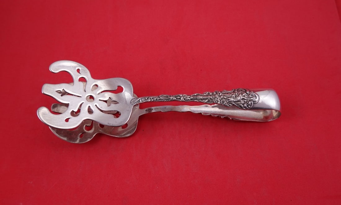 Gorham Versailles Sterling Silver Sandwich Tongs 9" (1 of 2)