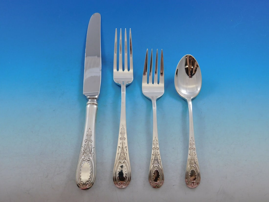Tuttle Windsor Castle Sterling Silver 4-Piece Place Setting (1 of 3)