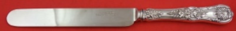 Tiffany & Co. Sterling Silver English King Dinner Knife with Silver Plate Blade 10.75 Inch (1 of 1)