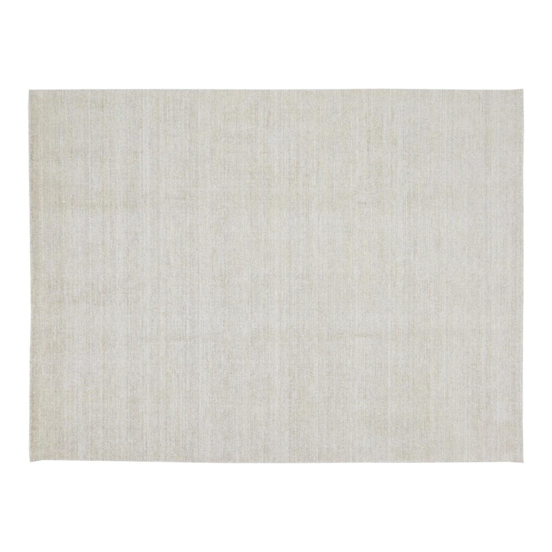 8x10 Hand-Knotted Wool Rug in Gray Modern Design: 8x10 Hand-Knotted Wool Rug in Gray Modern Design This hand-knotted wool rug showcases traditional craftsmanship combined with a contemporary design sensibility. Its soft, durable texture and rich gray