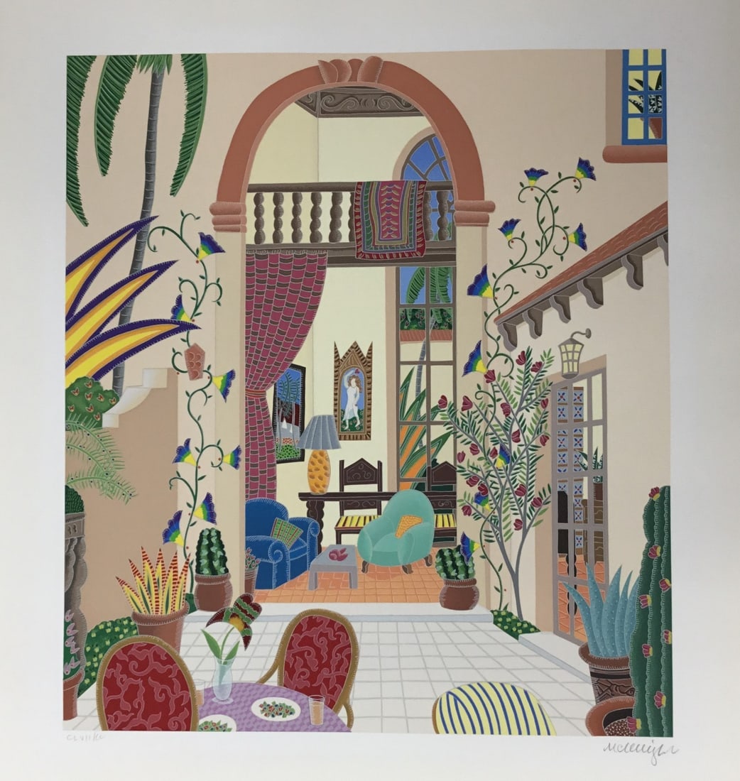 Grace Trail Serigraph by Thomas McKnight Signed and Numbered Limited Edition Print (1 of 4)