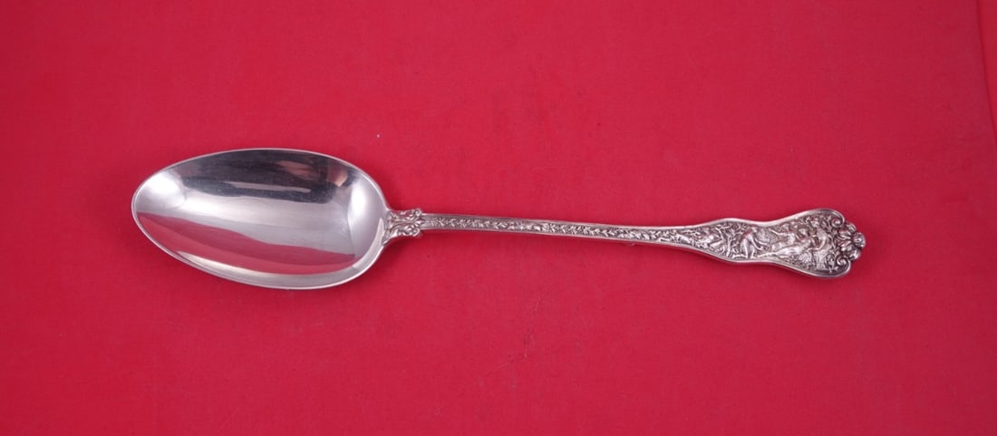 Tiffany Olympian Sterling Silver Stuffing Spoon 11 1 8 inch: Tiffany Olympian Sterling Silver Stuffing Spoon 11 1 8 inch This is a sterling silver stuffing spoon in the Olympian pattern by Tiffany & Co., crafted in the United States between 1850 and 1899. The s