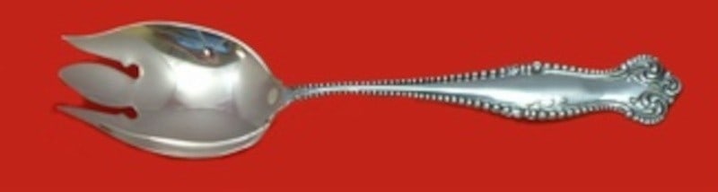 Towle Canterbury Sterling Silver Custom Ice Cream Fork 5 3/4": Towle Canterbury Sterling Silver Custom Ice Cream Fork 5 3/4" Indulge in a classic dessert experience with this Canterbury by Towle Sterling Silver Ice Cream Fork. Crafted with precision, this custom-