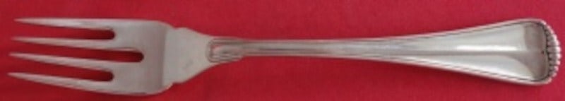 Buccellati Milano Sterling Silver 4-Tine Salad Dessert Fork Italy: Buccellati Milano Sterling Silver 4-Tine Salad Dessert Fork Italy Experience elegance with the Milano by Buccellati 4-tine salad or dessert fork, measuring 6 3/4". This exquisite piece, handcrafted in