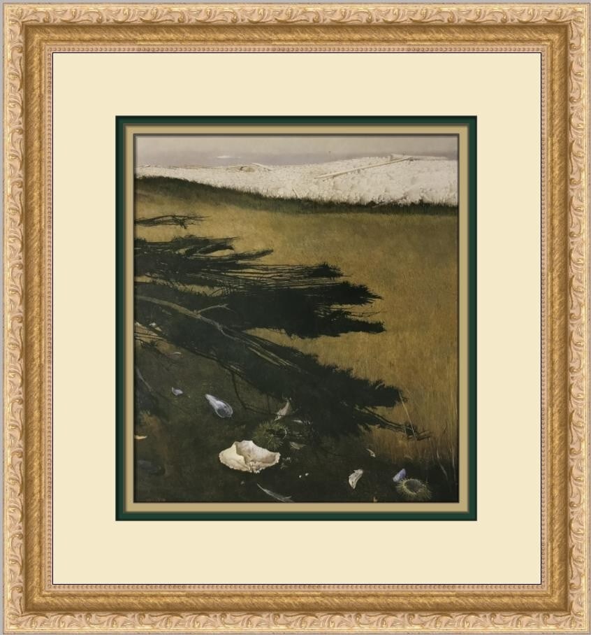 Andrew Wyeth Raven's Grove Framed Print 1998 Impressionism Art (1 of 2)