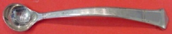 Tiffany & Co. Windham Sterling Silver Mustard Ladle Custom Made 4 1/4": Tiffany & Co. Windham Sterling Silver Mustard Ladle Custom Made 4 1/4" This exquisite Windham mustard ladle by Tiffany & Co. is a fine example of custom craftsmanship in sterling silver. Measuring 4 1