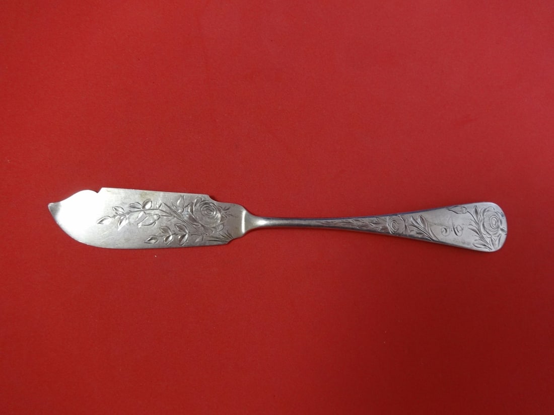 Gorham Jac Rose Sterling Silver Master Butter Knife 7.5 Inch (1 of 1)